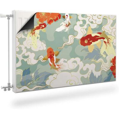 KarpieKoi - MagCover - 80x60 - Koi w japońskim stylu - Obudowa kaloryfera KarpieKoi - MagCover - 80x60 - Koi w japońskim stylu - Obudowa kaloryfera