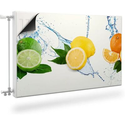 UNBRANDED - 120x60 - Cytrusy - Wydruk owocowy - Obudowa grzejnika UNBRANDED - 120x60 - Cytrusy - Wydruk owocowy - Obudowa grzejnika