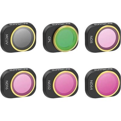 Filtres caméra Sunnylife pour DJI Mini 4 Pro - UV, CPL, ND8/16/32/64 Filtres caméra Sunnylife pour DJI Mini 4 Pro - UV, CPL, ND8/16/32/64