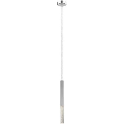 Zumaline Lighting One Lampe Suspendue LED Intégrée - Chrome - 450lm - 3000K - Éclairage - Publicité Zumaline Lighting One Lampe Suspendue LED Intégrée - Chrome - 450lm - 3000K - Éclairage - Publicité