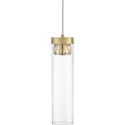 Suspension Zumaline Gem Slim - Bronze Antique - G9 - Plafonnier - Publicité Suspension Zumaline Gem Slim - Bronze Antique - G9 - Plafonnier - Publicité