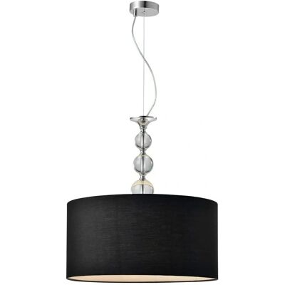 Luminaire Pendulaire Cilindrique Zumaline Rea - Noir - E27 - Plafonnier - Publicité Luminaire Pendulaire Cilindrique Zumaline Rea - Noir - E27 - Plafonnier - Publicité