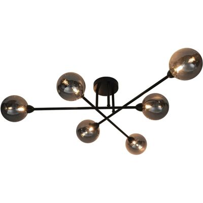 Lampe de Plafond Zuma Line BASIS CL22017A-6 - Éclairage de Plafond - Publicité Lampe de Plafond Zuma Line BASIS CL22017A-6 - Éclairage de Plafond - Publicité