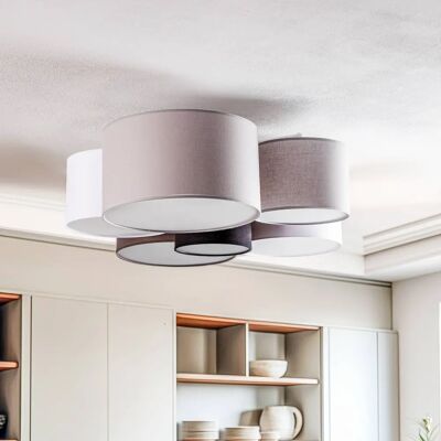 Plafon Euluna 6 Lumières, Multicolore - Éclairage Plafond Plafon Euluna 6 Lumières, Multicolore - Éclairage Plafond
