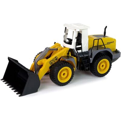 Leantoys Ferngesteuerter Bagger - 1:20 Maßstab, Robust, Mit Lichtern Leantoys Ferngesteuerter Bagger - 1:20 Maßstab, Robust, Mit Lichtern