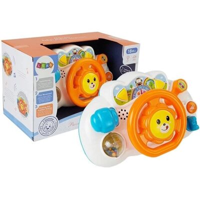 Lean Toys - 7041 - Orange - Bildungslenkrad Lean Toys - 7041 - Orange - Bildungslenkrad