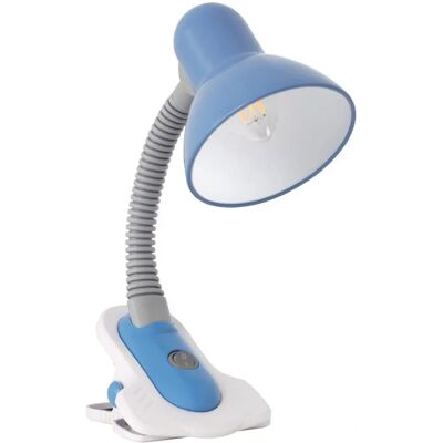 Lampada a pinza Kanlux Suzi - Lampada da scrivania regolabile - Blu - E27 Lampada a pinza Kanlux Suzi - Lampada da scrivania regolabile - Blu - E27