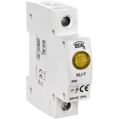 Lampe de signalisation Kanlux KLI-Y - Jaune - 220-230V AC - Publicité Lampe de signalisation Kanlux KLI-Y - Jaune - 220-230V AC - Publicité