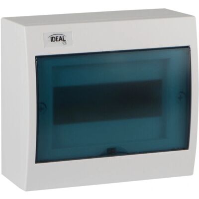 Kanlux 23611 Verteilungskasten - 8 Module, IP30, Blau/Weiß Kanlux 23611 Verteilungskasten - 8 Module, IP30, Blau/Weiß