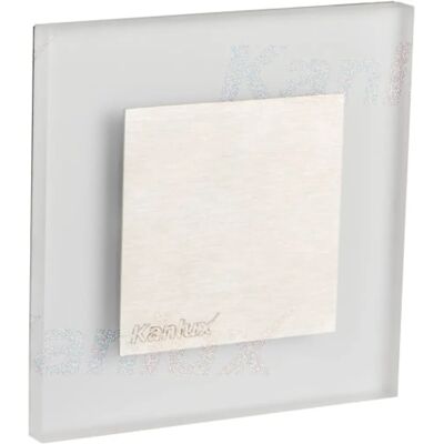 Luce passo Kanlux - Bianco caldo, Quadrato, 1,3W Luce passo Kanlux - Bianco caldo, Quadrato, 1,3W