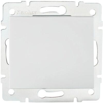 Kanlux 25068 Interruttore a Pulsante Bianco - Interruttore Kanlux 25068 Interruttore a Pulsante Bianco - Interruttore