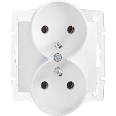 Kanlux 25092 Prise double avec terre Kanlux 25092 Prise double avec terre