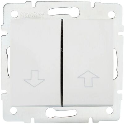 Interruttore Luce Bianco Kanlux 25099 - Interruttore a parete Interruttore Luce Bianco Kanlux 25099 - Interruttore a parete