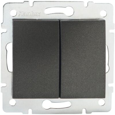 Kanlux 25247 Interruttore doppio - Interruttore luce Kanlux 25247 Interruttore doppio - Interruttore luce