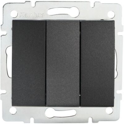 Kanlux MOWION LOGI 25254 Interruttore triplo - Interruttore elettrico Kanlux MOWION LOGI 25254 Interruttore triplo - Interruttore elettrico