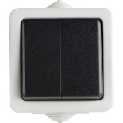 Interruttore doppio impermeabile Kanlux TEKNO Interruttore doppio impermeabile Kanlux TEKNO