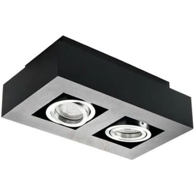 Kanlux Einstellbarer GU10 Deckeneinbaulicht - Innen, 2x25W Kanlux Einstellbarer GU10 Deckeneinbaulicht - Innen, 2x25W
