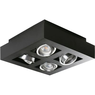 Luce da Soffitto Kanlux 26836 STOBI DLP 450-B - GU10 Regolabile, Nera Luce da Soffitto Kanlux 26836 STOBI DLP 450-B - GU10 Regolabile, Nera