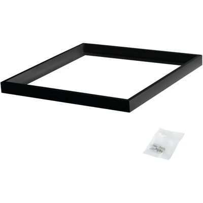 Kanlux 27615 Cornice Supporto Pannello LED - Montaggio a Parete Interno Nero CE Kanlux 27615 Cornice Supporto Pannello LED - Montaggio a Parete Interno Nero CE