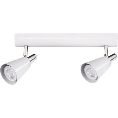 Lampe Murale et Plafonnier Kanlux - GU10 2x35W Blanc - Publicité Lampe Murale et Plafonnier Kanlux - GU10 2x35W Blanc - Publicité