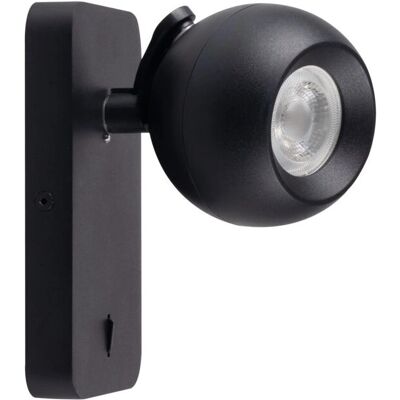 Kanlux GALOBA Wandleuchte - GU10, Max 35W, Schwarz Kanlux GALOBA Wandleuchte - GU10, Max 35W, Schwarz
