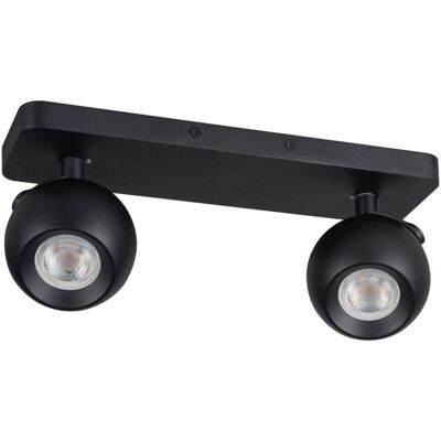 Nástěnné/Stropní svítidlo Kanlux GALOBA EL-2I B černé GU10 2x35W - Oslnění a Osvětlení Nástěnné/Stropní svítidlo Kanlux GALOBA EL-2I B černé GU10 2x35W - Oslnění a Osvětlení