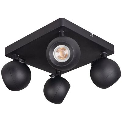 Lampada da Parete/Soffitto Kanlux GALOBA EL-4O B - Nera - IP20 Lampada da Parete/Soffitto Kanlux GALOBA EL-4O B - Nera - IP20