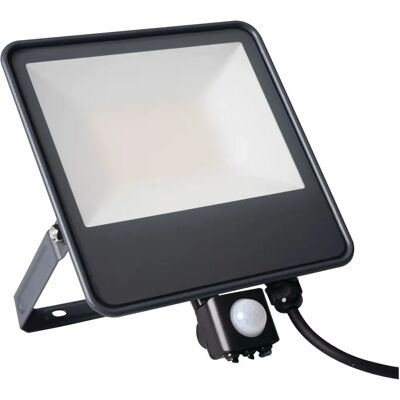 Kanlux 33888 Außen-LED-Flutlicht - PIR Sensor, 50W, Schwarz Kanlux 33888 Außen-LED-Flutlicht - PIR Sensor, 50W, Schwarz