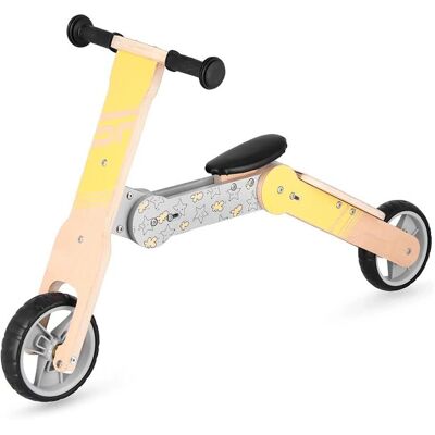 Spokey WOO-RIDE MULTI - Vélo et scooter pour enfants en bois - Unisexe - Publicité Spokey WOO-RIDE MULTI - Vélo et scooter pour enfants en bois - Unisexe - Publicité