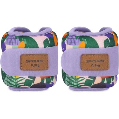 Hantle z Neoprenu Spokey Home Jungle 2x0,5kg do Rąk i Nóg Hantle z Neoprenu Spokey Home Jungle 2x0,5kg do Rąk i Nóg