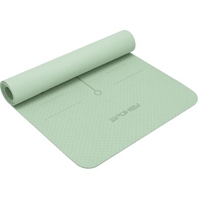 Saltea de yoga Spokey Mandala - Khaki Verde - Echilibru și Izolare - 180x60cm Saltea de yoga Spokey Mandala - Khaki Verde - Echilibru și Izolare - 180x60cm