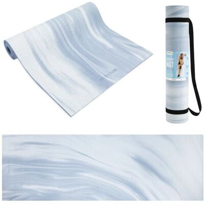 Saltea de exerciții Spokey LIGHTMAT - PVC Albastru și Alb - 183x61cm Saltea de exerciții Spokey LIGHTMAT - PVC Albastru și Alb - 183x61cm