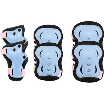 Spokey - SHIELD - Blue-Pink - S - Zestaw ochronny Spokey - SHIELD - Blue-Pink - S - Zestaw ochronny