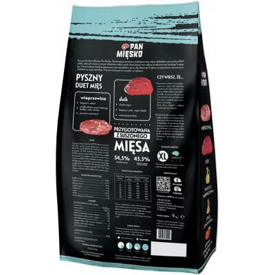 Hranilica pentru câini Miesko XL porc și mistreț - 9kg Hranilica pentru câini Miesko XL porc și mistreț - 9kg
