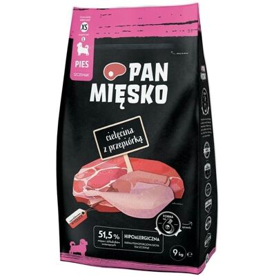 Pan Mięsko XS Hundmat Valp Kalv och Vaktel - 9kg Pan Mięsko XS Hundmat Valp Kalv och Vaktel - 9kg