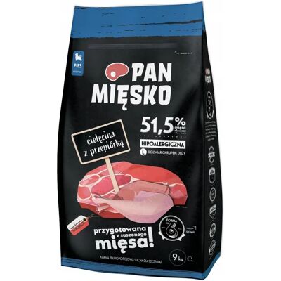 Pan Mięsko Large Puppy Ternera, Codorniz - Comida para perros Pan Mięsko Large Puppy Ternera, Codorniz - Comida para perros