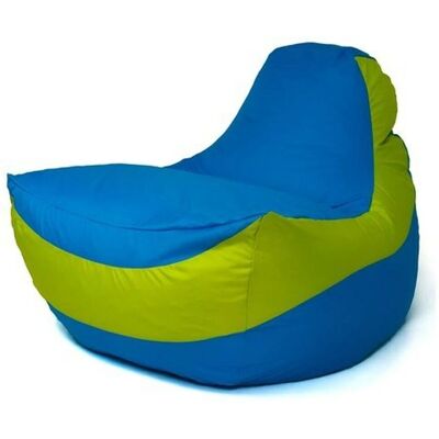 GO GIFT Niebiesko-zielony Oxford Pouffe - Pouffe GO GIFT Niebiesko-zielony Oxford Pouffe - Pouffe