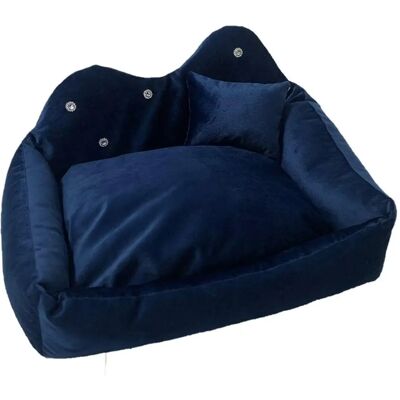 Dierenbed GO GIFT XL - Fluweel - 60x45x10cm Dierenbed GO GIFT XL - Fluweel - 60x45x10cm