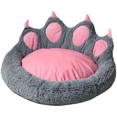 GO GIFT Claws Huisdierbed - 75x75cm - Grijs GO GIFT Claws Huisdierbed - 75x75cm - Grijs