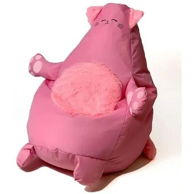 GO GIFT Rosa Oxford Katt Puf XL 130x90cm GO GIFT Rosa Oxford Katt Puf XL 130x90cm
