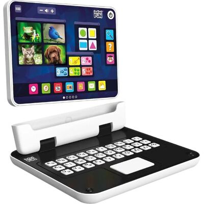 Smily Play Laptop 2-en-1 - Ordinateur et Tablette - Publicité Smily Play Laptop 2-en-1 - Ordinateur et Tablette - Publicité