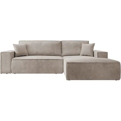 Selsey Ecksofa Farese Cordbezug Beige 267 cm Selsey Ecksofa Farese Cordbezug Beige 267 cm