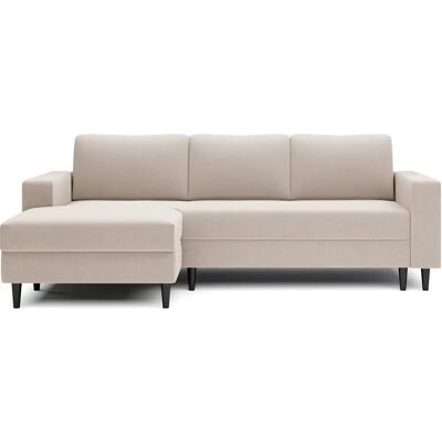 Selsey Creme-L-Form Ecksofa mit Stauraum Selsey Creme-L-Form Ecksofa mit Stauraum