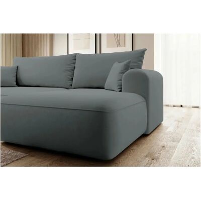 Selsey - Ovo - Velours - Dunkelgrau - Schlafsofa Selsey - Ovo - Velours - Dunkelgrau - Schlafsofa
