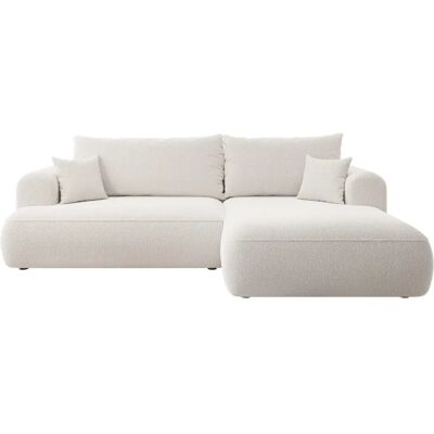 Selsey Ecksofa L-Form mit Stauraum - Creme - 260cm Selsey Ecksofa L-Form mit Stauraum - Creme - 260cm