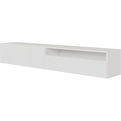 Selsey Veldio Wand-TV-Schrank - Offene Fächer, Weiß Selsey Veldio Wand-TV-Schrank - Offene Fächer, Weiß