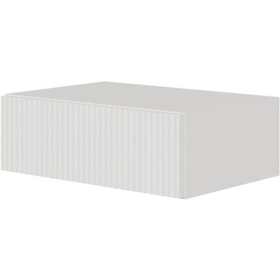 Selsey Veldio Nachttisch - 50cm - Weiß - Aufhängbar - Nachttisch Selsey Veldio Nachttisch - 50cm - Weiß - Aufhängbar - Nachttisch