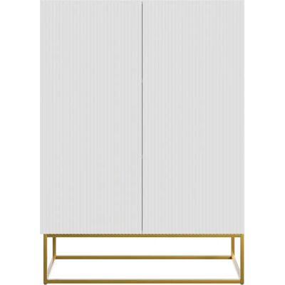 Selsey Veldio Weiße 2-türige Kommode - 90cm - Modernes Design Selsey Veldio Weiße 2-türige Kommode - 90cm - Modernes Design