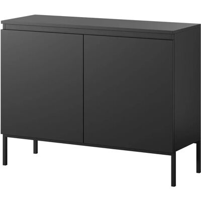 Bemmi Stalowa Komoda - 100cm - Czarna Bemmi Stalowa Komoda - 100cm - Czarna