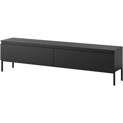 Bemmi TV-Möbel - 175cm - Schwarz - Modern Bemmi TV-Möbel - 175cm - Schwarz - Modern